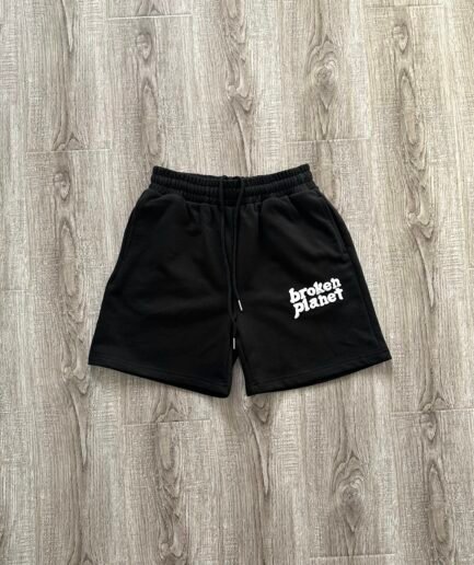 BPM Black Basics Shorts Broken Planet