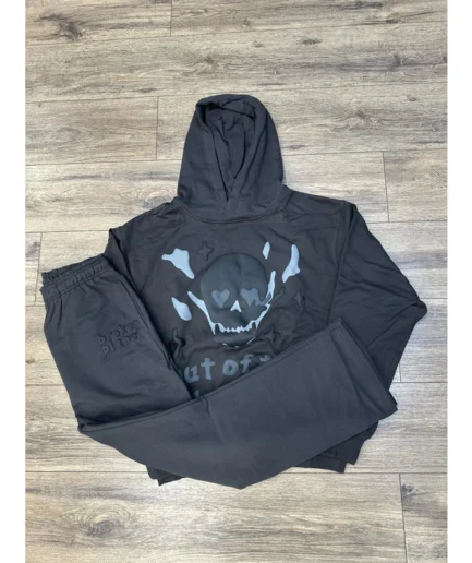 Soot Blue Broken Planet Tracksuit