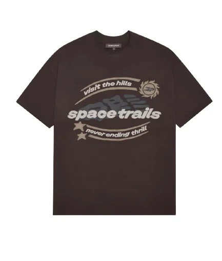 Space Trails Broken Planet T-Shirt