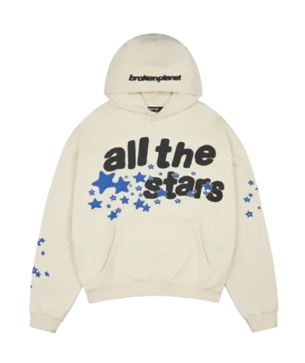 Broken Planet Hoodie All The Stars White