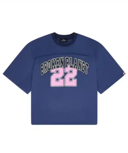 Outerspace Blue Broken Planet T-Shirt
