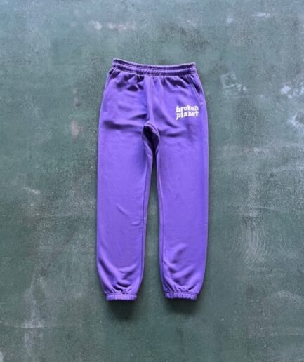 New Purple Broken Planet Sweatpants