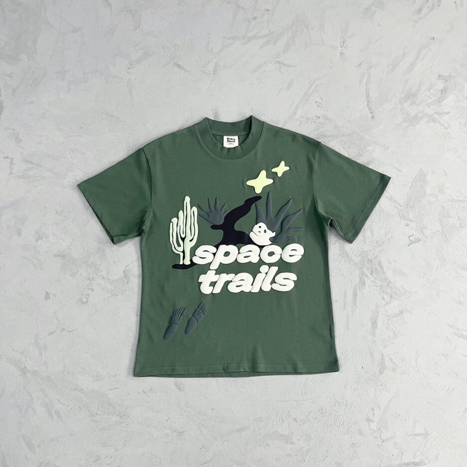 Space Trails Broken Planet New T-Shirt