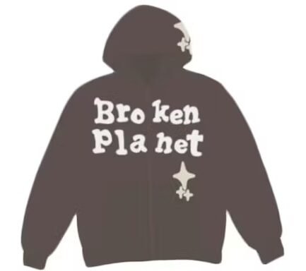 Broken Planet New Star Brown Hoodie