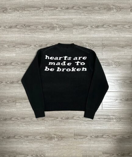 Broken Heats Knitted Sweatshirt