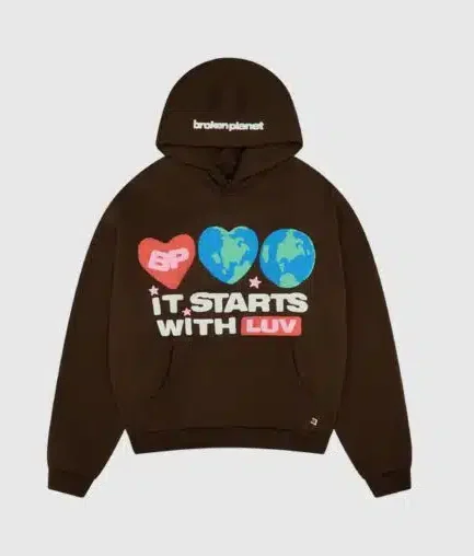 It Starts With Luv Broken Planet Hoodie